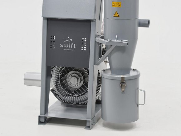 sCONVAC: Filtro de polvo ciclónico/filtro de protección del ventilador