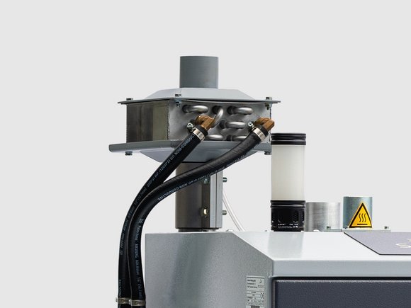 sDRY 40/80 con sDRYBIN S 15-250: Opzione di radiatore aria di ritorno