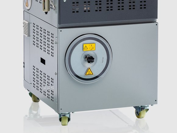 sDRY 40/80 con sDRYBIN S 15-250: Opzione di modulo di trasporto