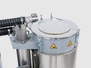 sDRY 40/80 con sDRYBIN S 15-250: Tramogge di essiccazione completamente coibentate